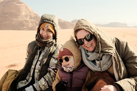 Wüste soweit das Auge reicht 