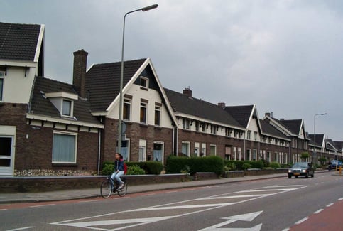 Spoorwerkerskolonie Tunnelstraat Sittard gemeentelijk monument