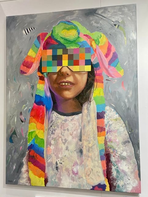 Felix Pensel in der Galerie rfzk feller in Nürnberg