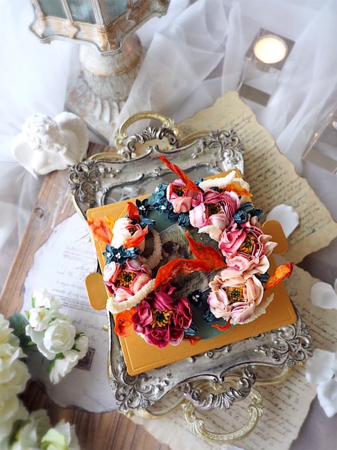 #フラワーケーキ #バタークリーム #習い事 #大阪 #趣味 #お稽古 #田中聖子 #生クリーム #あんレース #リアルあんフラワー #あんクリーム #ダレない生クリーム #手作りクッキー #手作りケーキ #あんフラワー #あんフラワークッキー #グルテンフリー #アングムクッキー #フラワーケーキ教室大阪 #ヴィンテージ #ヴィンテージカラー #ヴィンテージケーキ #アンティーク #アンティークカラー #アンティークケーキ #おもてなし料理 #おもてなし料理レッスン #Fereel