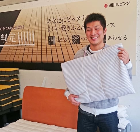 オーダーメイド枕をご愛用　/　スリープキューブ和多屋