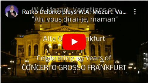 Ratko Delorko plays W.A. Mozart