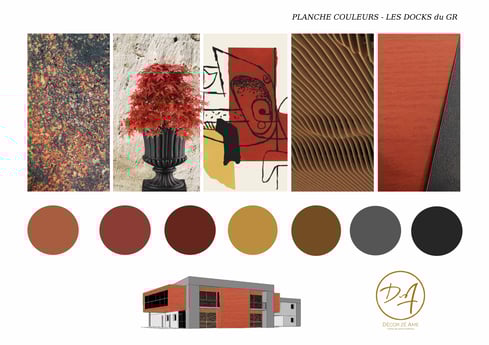 Planche couleur les DOCKS du GR