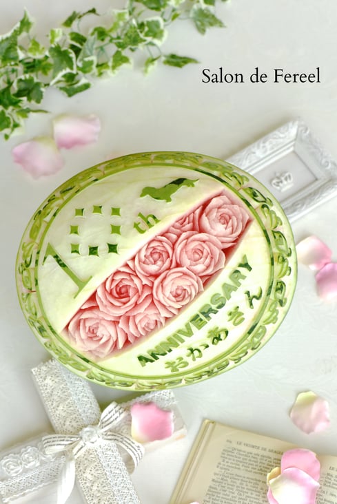 #カービング  #田中聖子 #大阪 #習い事 #彫刻 #フルーツカービング #ソープカービング #スイカ #フルーツ #カッティング #ソープ #趣味 #彫刻  #soap #soapcarving  #fruitscarving #cutting #carving #watermelon #fruit #fruits #melon  #フルーツカービングオーダー #スイカカービング注文