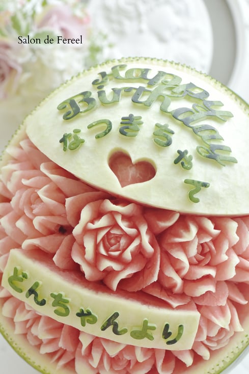 #カービング  #田中聖子 #大阪 #習い事 #彫刻 #フルーツカービング #ソープカービング #スイカ #フルーツ #カッティング #ソープ #趣味 #彫刻  #soap #soapcarving  #fruitscarving #cutting #carving #watermelon #fruit #fruits #melon  