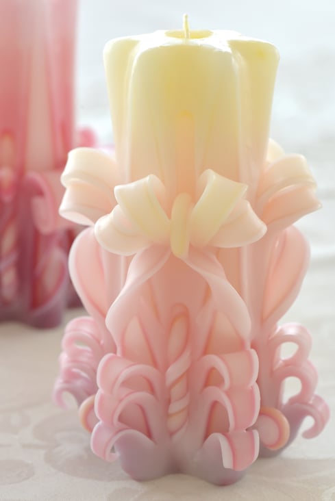 カービングキャンドル　ハワイアンキャンドル　大阪　教室　キャンドル