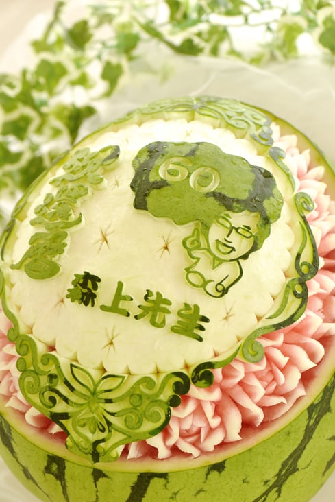 #カービング #大阪 #習い事 #彫刻 #フルーツカービング #ソープカービング #スイカ #フルーツ #カッティング #soap #soapcarving #fruitscarving #cutting #carving #watermelon #fruit #fruits #melon