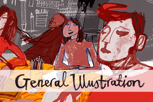 Jill Calder Portfolio - General Illustration - Jill Calder is commissioned to create her award winning illustrations by advertising, design, editorial and public sector clients.