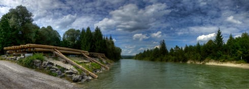HDR tz31 Isar Floß Startpunkt