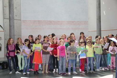 Es wird eifrig geprobt (Bild: www.himmelsleitere.ch)