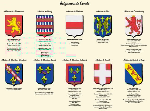 Les seigneurs de Condé des origines à  la révolution (DR galerie des princes du château de Condé)