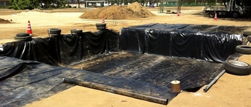 塩ビ遮水シート　三菱ＳＮＫ－ＸＣ　ｔ＝1㎜