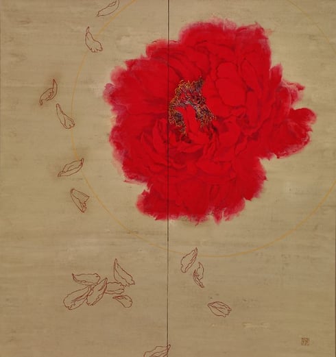 「ＬＡＳＴ　ＰＥＯＮＹ」　井原　光子　1700×1600