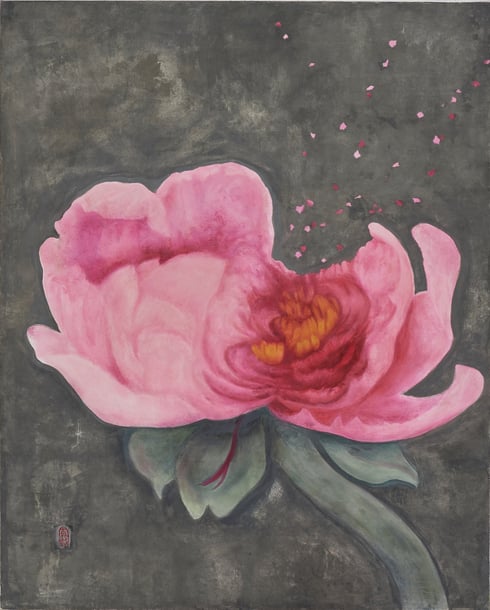 「草迷宮（位相による）」　F100　青木　耀子