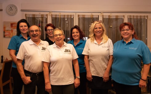 freundlich und aufgestelltes Team