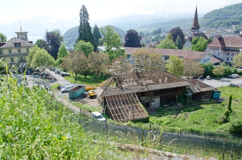 04. Juni 2013 – Abruch des Fausterhauses