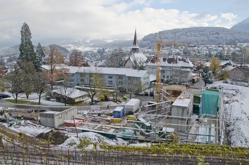 22. Nov. 2013 – Trotz Schnee wird gearbeitet…