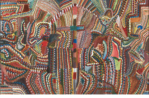 「今、誰と向き合っているのか？」　1167×1820　油谷　絵里子