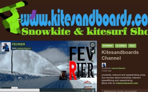 les videos du magasin kites and boards, magasin de kitesurf et snowkite a grenoble