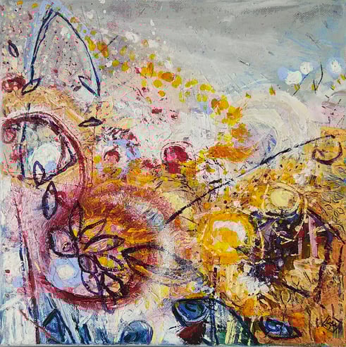 Elisabeth Augendre peinture contemporaine acrylique