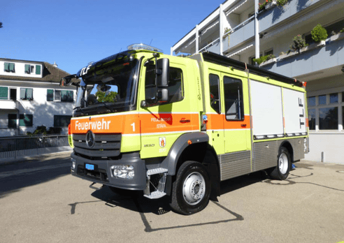 Tanklöschafhrzeug der Feuerwehr Stäfa (Bild: staefa.ch)