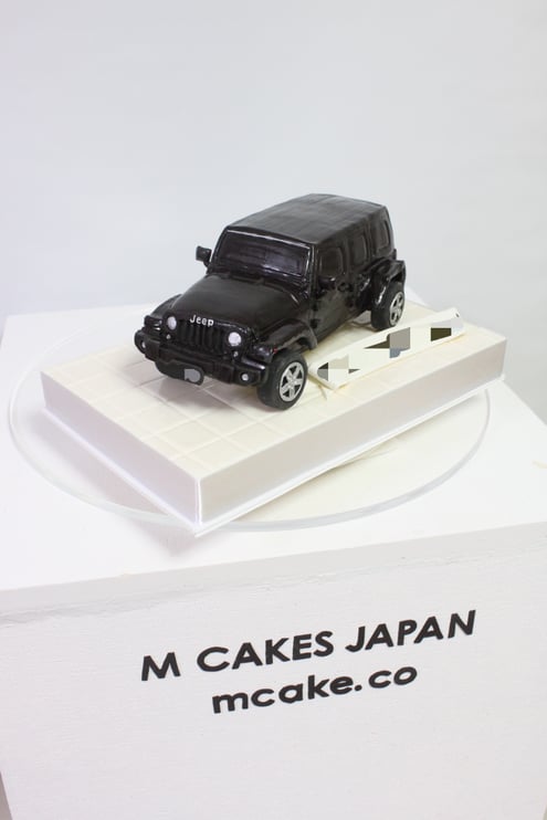  #車ケーキ #ジープ #ラングラー #アメ車 #SUV #carcake #jeep #wrangler #wranglerunlimited #blackcar #cake #gateau #torta #sculptedcake #japanesemade #🇯🇵