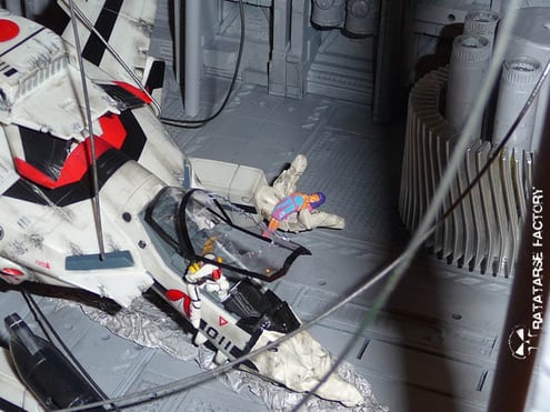 1/60 Diorama - DYRL crash scene- Ratatarse Factory