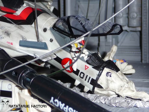 1/60 Diorama - DYRL crash scene- Ratatarse Factory