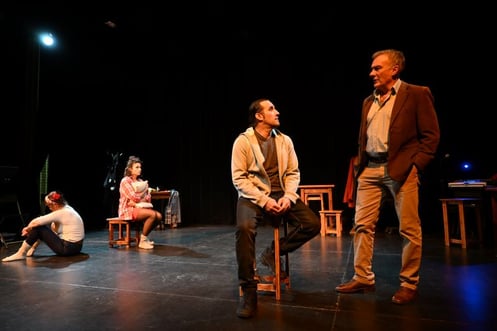 No women's land spectacle sur les migrants Bruxelles