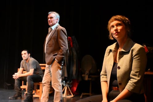 No women's land spectacle sur les migrants Bruxelles