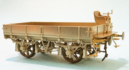 Bay. Niederbordwagen Serie F, K.Bay.Sts.B., KBAYSTSB, Länderbahn Güterwagen