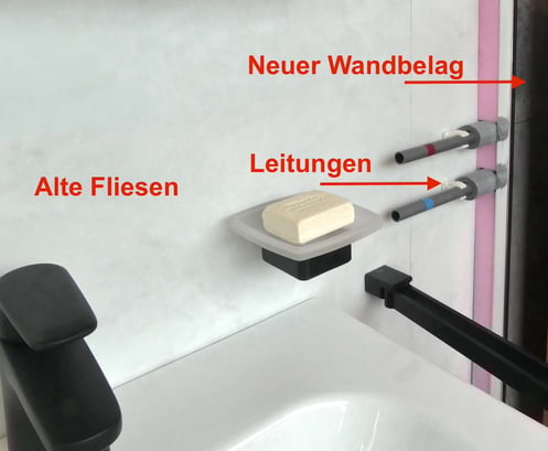 Teilsanierung Bad Reischl Haustechnik 