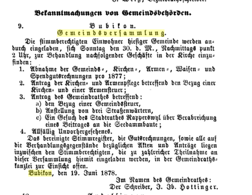 (Bild: Screenshot Amtsblatt 1878)