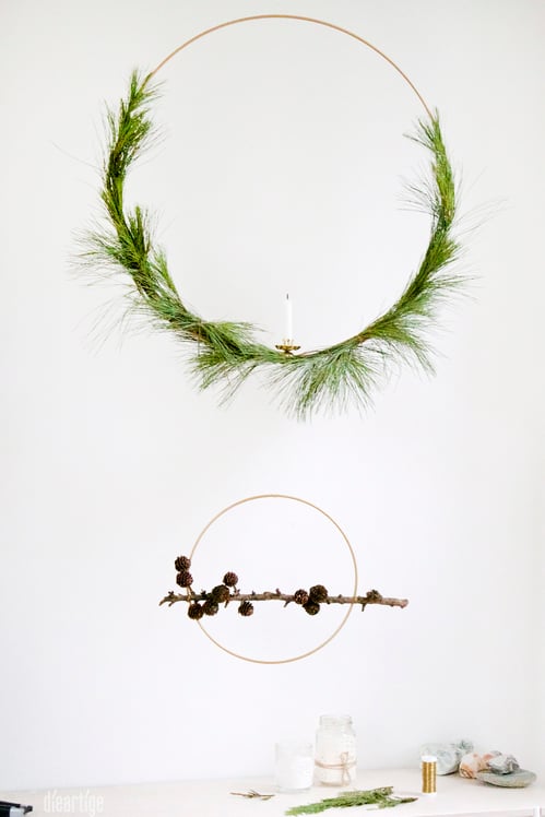 dieartigeBLOG - Simpel & Pur, DIY Ring-Dekoration