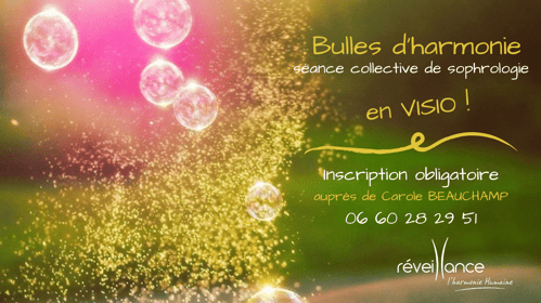 Bulles d'harmonie, séances collectives de sophrologie à St Quentin en Yvelines - 78