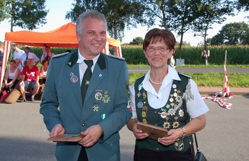 Beste Dame wurde Christa Bleeck, Wassermühle mit 100 von 100 möglichen Ringen. Bester Schütze wurde Jürgen Oellrich mit 120 von 120 möglichen Ringen. Foto: J. Bauer