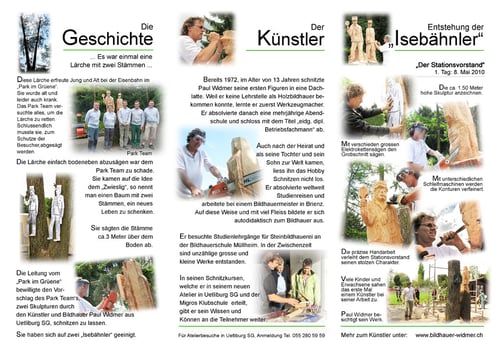 Broschüre Innenseite (Herstellung www.maag-isch.ch)