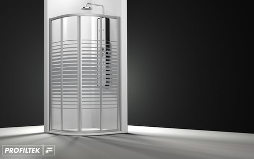 mampara Curva serie estandar