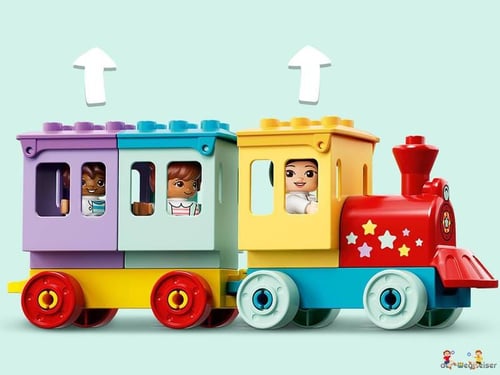 Die Besonderheit im Lego Paket 10956 ist ein Regenbogenlicht mit den vielen, wechselnden Farben.