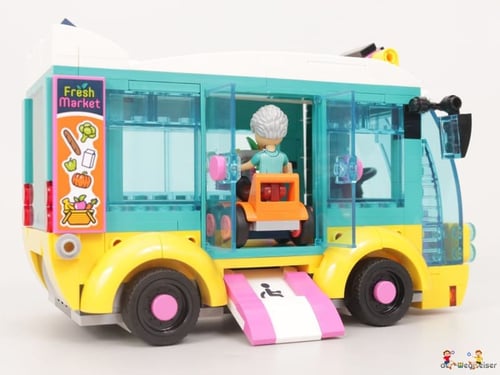 Die Besonderheit: Im Lego-Paket 41759 ist ein zusätzlicher Elektromobil für Stanley enthalten.