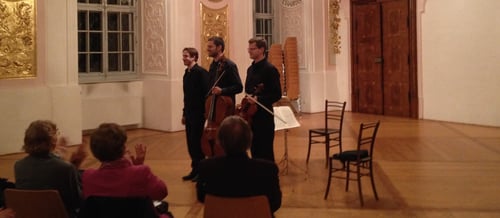 Streichtrios 1 - Georg Wimmer, Sebastian Führlinger u. Bertin Christelbauer (18. Okt 2014)