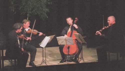 1. Saison 2007/08 - die legendären Streichquartette mit dem Tassilo-Quartett