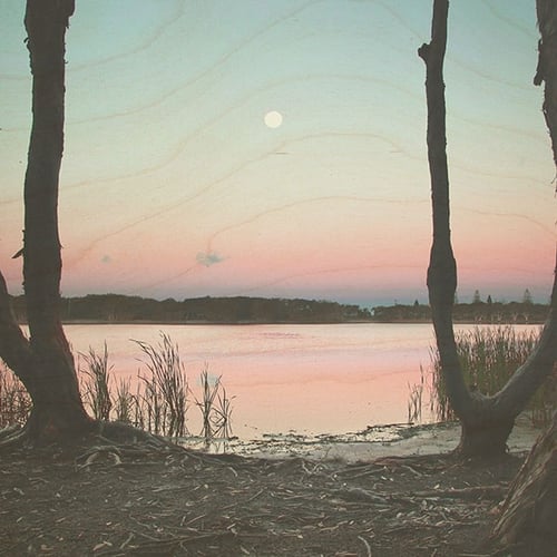 Photo on Timber Lake Ainsworth Moonrise