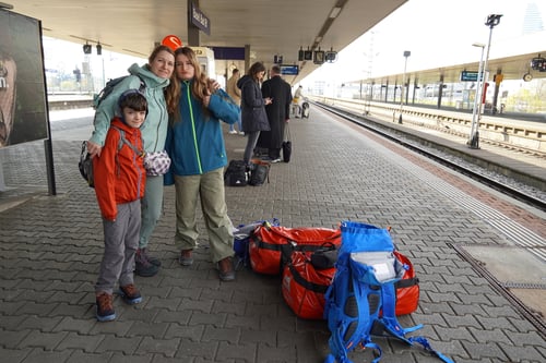 Basel Badischer Bahnhof.