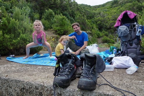 Was guckst Du? Wir machen Mittagspause!