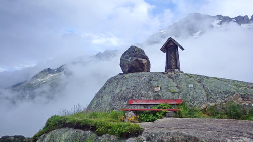 Auf dem Weg zur Bergseehütte