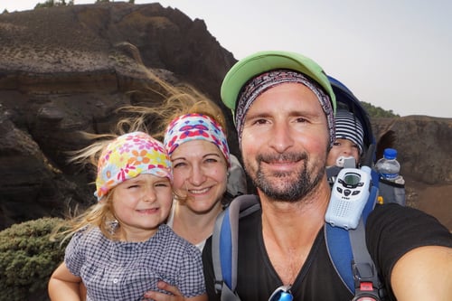 Unterwegs auf unserer sechstägigen Inseldurchquerung