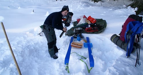 Chilli con Carne, unser Mittagessen. Wer arbeiet hat Hunger!