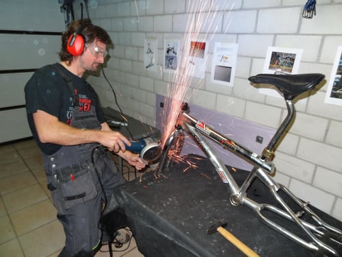 Alles Überflüssige wird entfernt