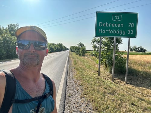 Ein paar Kilometer liegen noch vor mir.